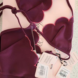 Agent Provocateur Lorna Bikini Plum Marroopn